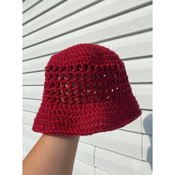 Chapeau crochet aéré